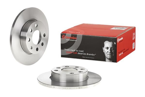 BREMBO 08.8638.10 | Fren Diski Ön Standard Opel | 2 Adet