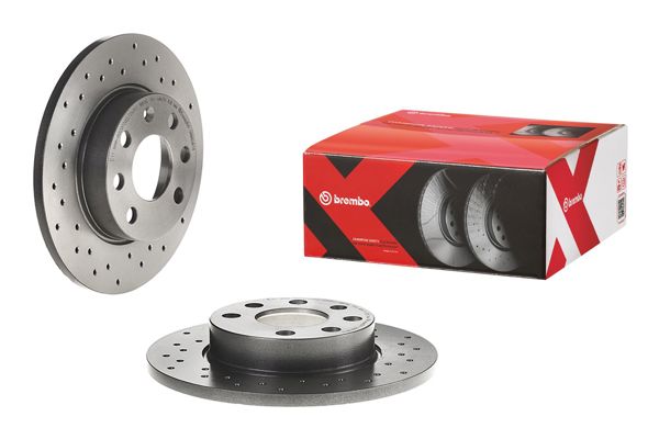 BREMBO 08.8638.1X | Fren Diski Ön Xtra Opel | 2 Adet