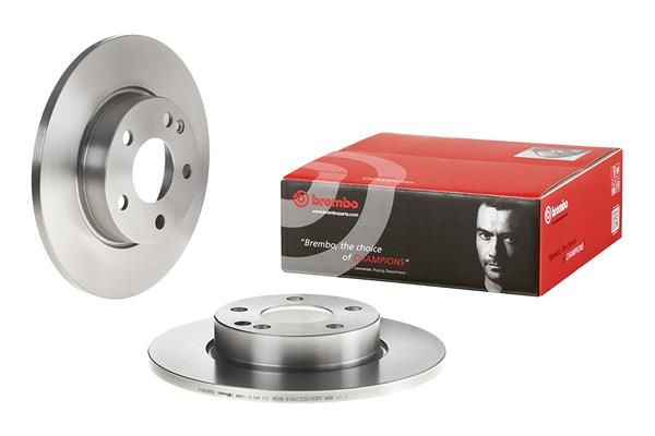 BREMBO 08.8679.14 | Fren Diski Ön Standard Mercedes-Benz | 2 Adet
