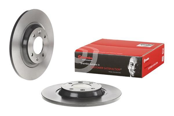 BREMBO 08.8682.21 | Fren Diski Ön Arka UV Coated Peugeot | 2 Adet