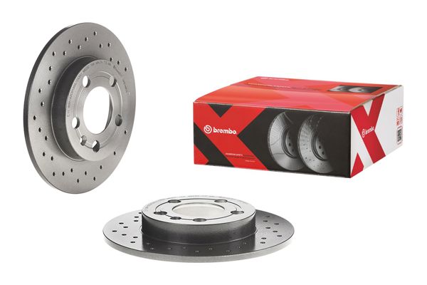 BREMBO 08.9148.1X | Fren Diski Arka Xtra Audi | 2 Adet