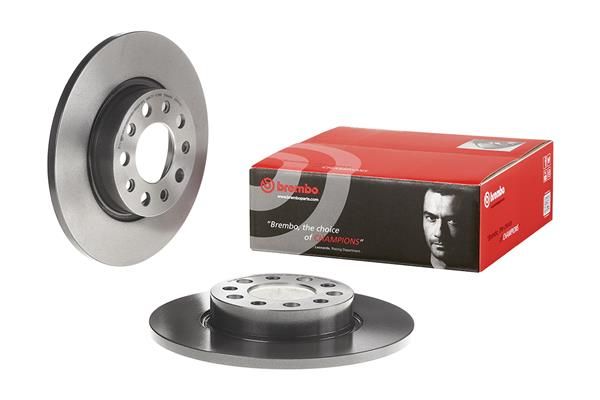 BREMBO 08.9364.21 | Fren Diski Arka UV Coated Alfa Romeo | 2 Adet