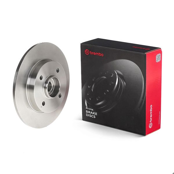 BREMBO 08.9512.17 | Fren Diski Arka Wıth Bearıng Kit Peugeot | 2 Adet
