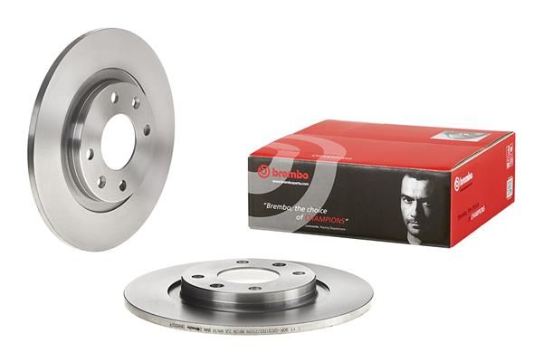 BREMBO 08.9600.24 | Fren Diski Ön Standard Citroen | 2 Adet