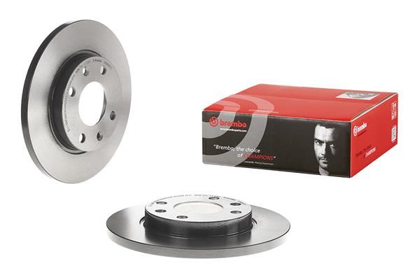 BREMBO 08.9606.11 | Fren Diski Ön UV Coated Peugeot | 2 Adet