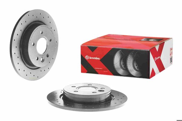 BREMBO 08.9975.1X | Fren Diski Arka Xtra Ford | 2 Adet