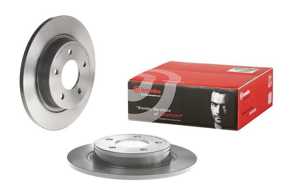 BREMBO 08.9975.21 | Fren Diski Arka Düz-(280-5)-(Mazda-3 03 / 07 2.0 / Mazda-5 05 / /) | 2 Adet