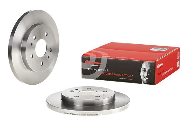 BREMBO 08.A155.10 | Fren Diski Ön Standard Toyota | 2 Adet