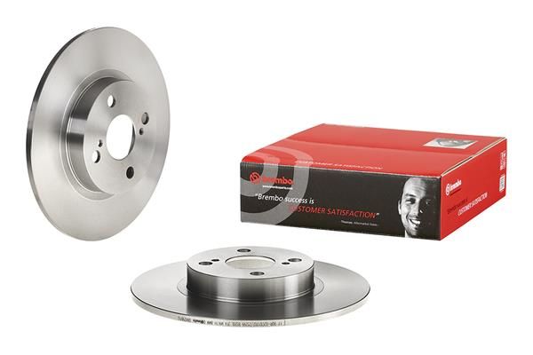 BREMBO 08.A298.10 | Fren Diski Arka Standard Toyota | 2 Adet