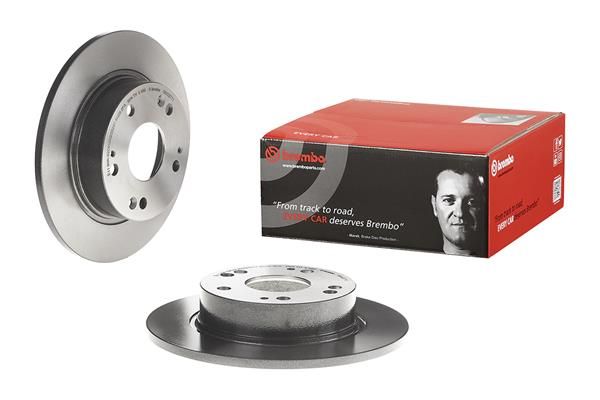 BREMBO 08.A327.11 | Fren Diski Arka Düz (260-5)-(Honda Accord 2003 / 2008 2.0) | 2 Adet