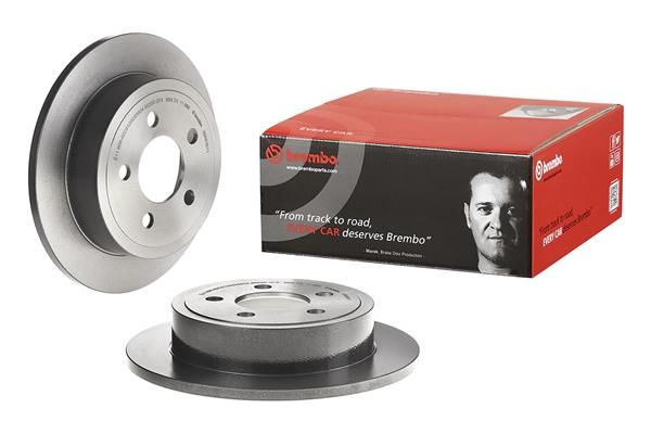 BREMBO 08.A636.11 | Fren Diski Arka UV Coated Jeep | 2 Adet