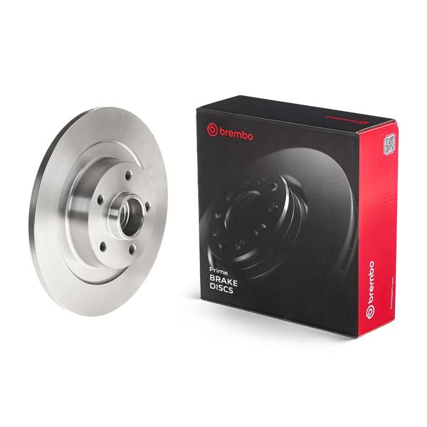 BREMBO 08.A826.47 | Fren Diski Arka Wıth Bearıng Kit Renault | 2 Adet