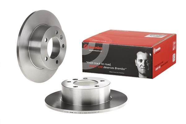 BREMBO 08.B829.10 | Fren Diski Ön Arka Standard Opel | 2 Adet
