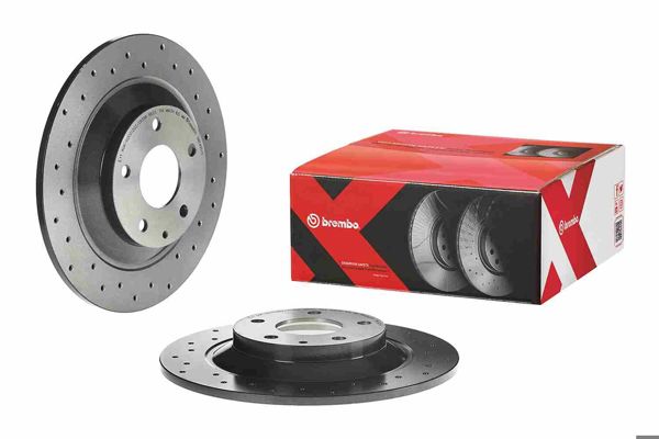 BREMBO 08.C425.1X | Fren Diski Ön Arka Xtra Mazda | 2 Adet