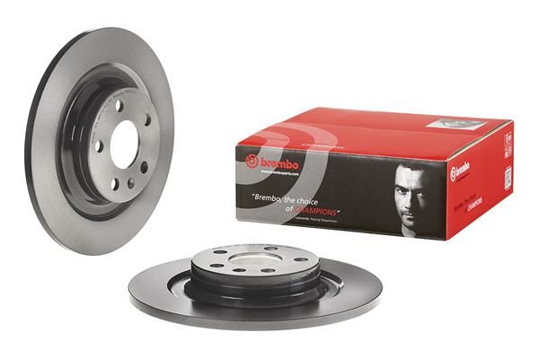 BREMBO 08.D249.11 | Fren Diski Arka UV Coated Volvo | 2 Adet