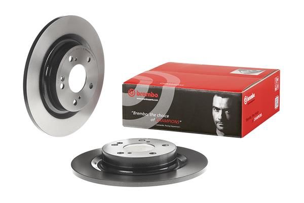BREMBO 08.D713.11 | Fren Diski Arka UV Coated Honda | 2 Adet