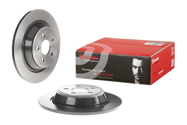 BREMBO 08.N258.41 | Fren Diski Arka UV Coated Ford | 2 Adet