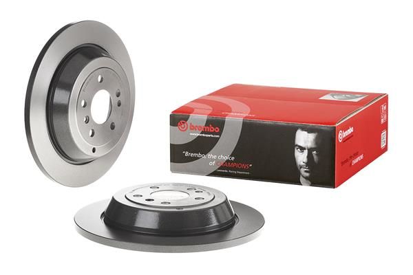 BREMBO 08.R101.11 | Fren Diski 164 (Ml) / 251 Arka Tek