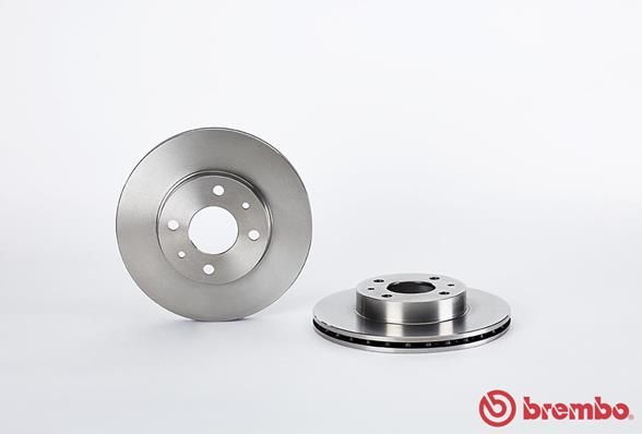 BREMBO 09.3023.20 | Fren Diski Ön Standard Fiat | 2 Adet