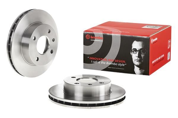 BREMBO 09.4914.34 | Fren Diski Ön Standard Ford | 2 Adet