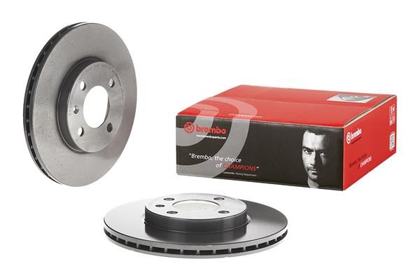 BREMBO 09.5166.11 | Fren Diski Ön UV Coated VW | 2 Adet