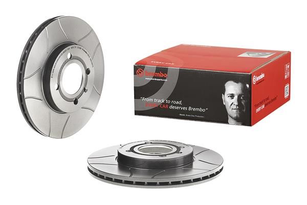 BREMBO 09.5166.75 | Fren Diski Ön Max VW | 2 Adet