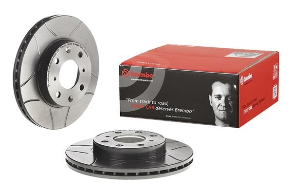 BREMBO 09.5285.75 | Fren Diski Ön Havalı Honda Civic 1.4 1.5 1992-2000 240×4 | 2 Adet