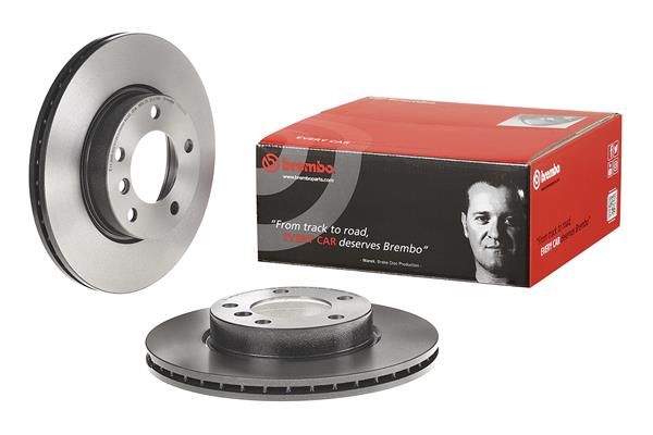 BREMBO 09.5390.31 | Fren Diski (BMW E36-E46 On Havalı) Kaplamalı | 2 Adet