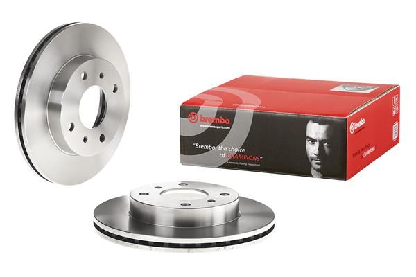 BREMBO 09.5449.11 | Fren Diski Ön UV Coated Nissan | 2 Adet