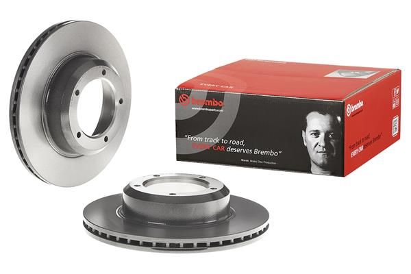 BREMBO 09.5488.11 | Fren Diski Ön UV Coated Land Rover | 2 Adet