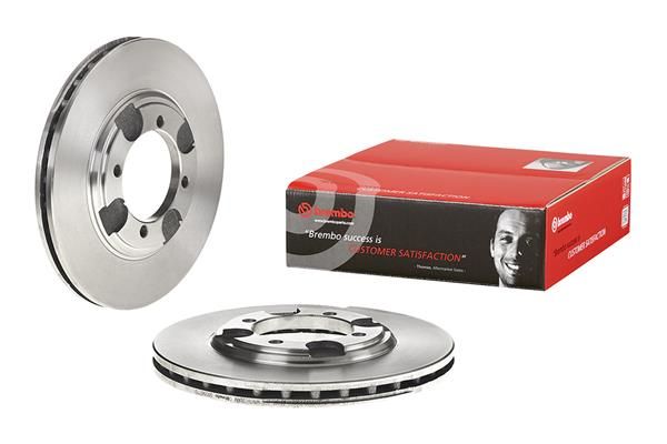 BREMBO 09.5587.10 | Fren Diski Ön Standard Hyundai | 2 Adet