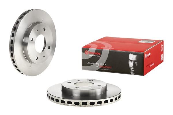 BREMBO 09.5640.14 | Fren Diski Ön Havalı-(256-4)-(Mitsubishi Carisma 96 / 06 1.8) | 2 Adet