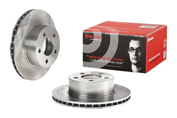 BREMBO 09.5649.10 | Fren Diski Ön Standard Jeep | 2 Adet