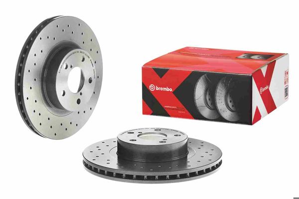 BREMBO 09.5674.2X | Fren Diski Ön Xtra Toyota | 2 Adet