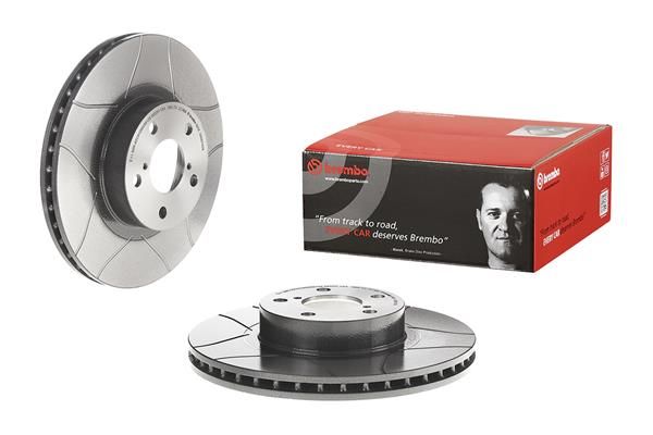 BREMBO 09.5674.76 | Fren Diski Ön Max Toyota | 2 Adet