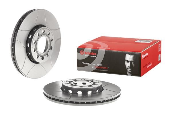 BREMBO 09.5745.76 | Fren Diski Ön Max Audi | 2 Adet