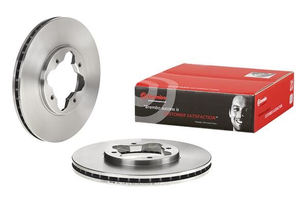 BREMBO 09.5804.10 | Fren Diski Ön Havalı (282-4)-(Honda Accord 90 / 98 2.2-2.4 / Rover-600 94 / 00) | 2 Adet