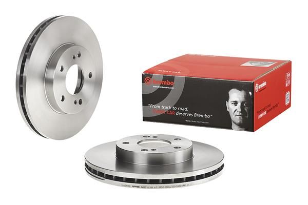 BREMBO 09.5931.10 | Fren Diski Ön Standard Nissan | 2 Adet