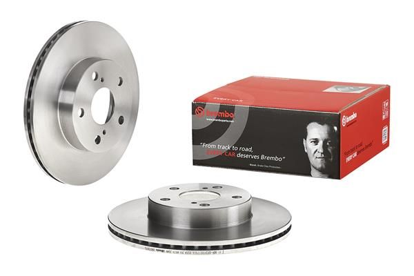 BREMBO 09.6706.10 | Fren Diski Ön Toyota | 2 Adet