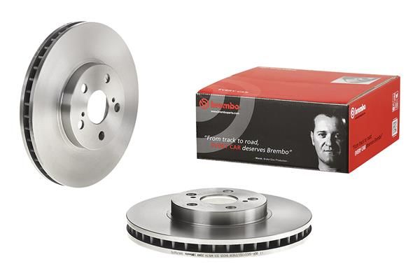 BREMBO 09.6708.10 | Fren Diski Ön Standard Toyota | 2 Adet