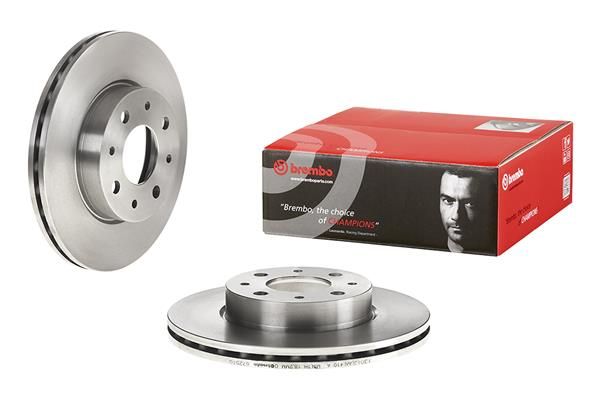 BREMBO 09.6725.10 | Fren Diski Ön Standard Fiat | 2 Adet