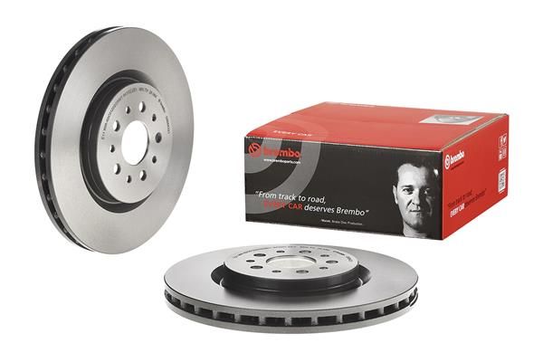 BREMBO 09.6843.21 | Fren Diski Ön UV Coated Alfa Romeo | 2 Adet