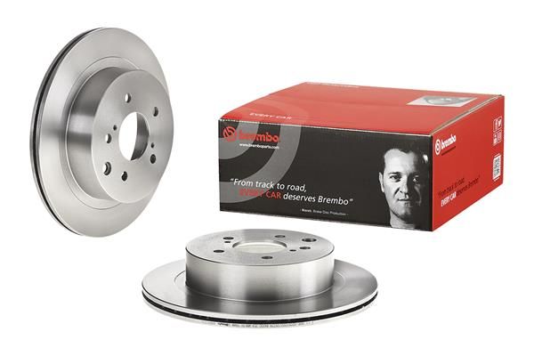 BREMBO 09.6912.10 | Fren Diski Arka Standard Nissan | 2 Adet