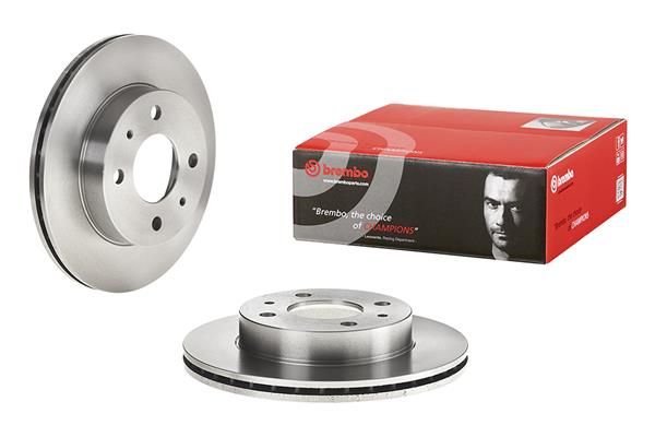 BREMBO 09.6943.10 | Fren Diski Ön Standard Nissan | 2 Adet