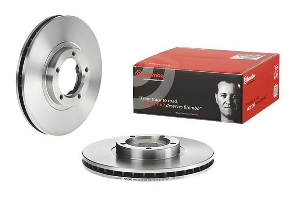 BREMBO 09.6967.14 | Fren Diski Ön Standard Ford | 2 Adet