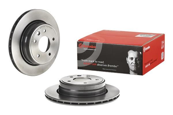 BREMBO 09.7217.21 | Fren Diski Arka UV Coated Jaguar | 2 Adet
