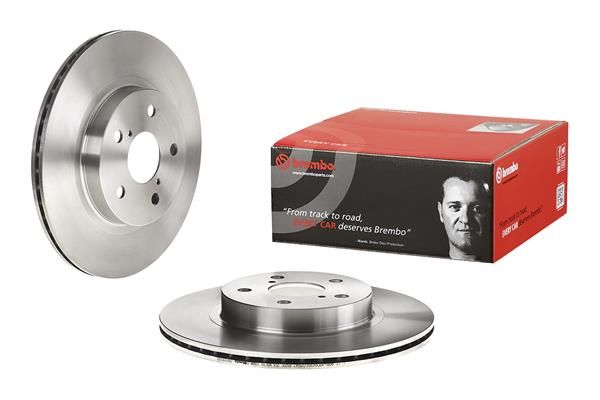 BREMBO 09.7225.10 | Fren Diski Ön Standard Toyota | 2 Adet