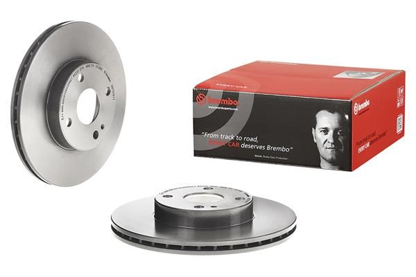 BREMBO 09.7379.11 | Fren Diski Ön UV Coated Mazda | 2 Adet