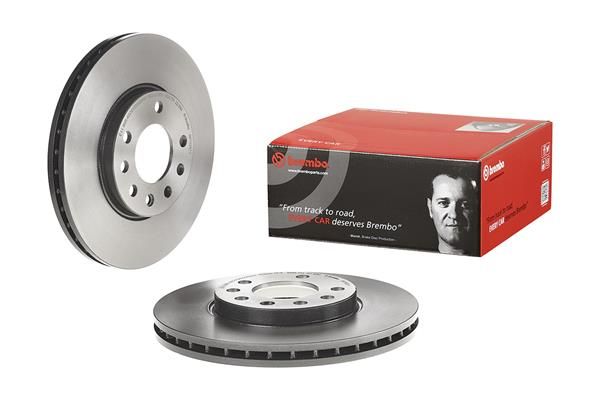 BREMBO 09.7629.11 | Fren Disk Ön Havalı 5 Bijon 280mm UV Coated (Opel Astra G 1.8 16V-2.0 16V 99-05 H 1.3 CDTI-1.7Cdtı | 2 Adet