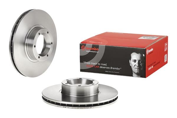 BREMBO 09.7717.10 | Fren Diski Ön Standard Opel | 2 Adet